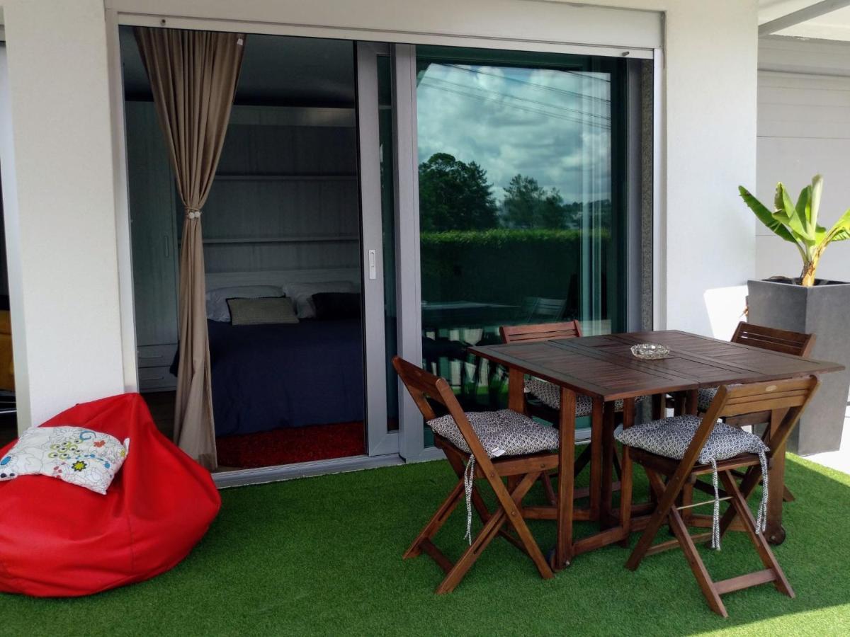 サンティアゴ・デ・コンポステーラCasa Rocha Velha Con Terraza Y Piscina Particularアパートメント エクステリア 写真