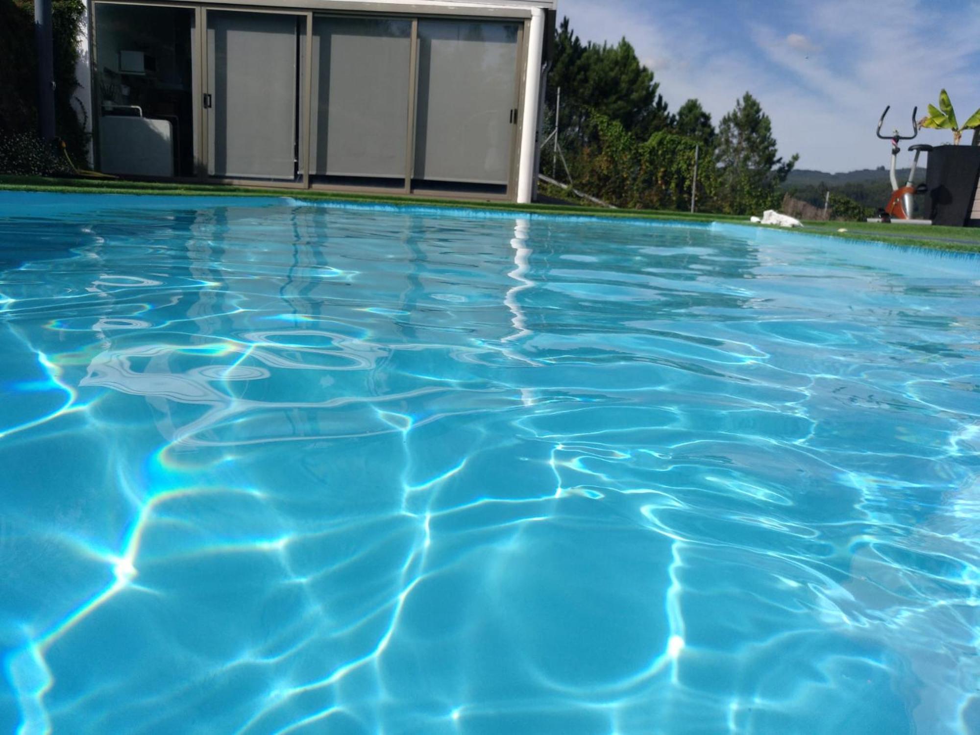 サンティアゴ・デ・コンポステーラCasa Rocha Velha Con Terraza Y Piscina Particularアパートメント エクステリア 写真